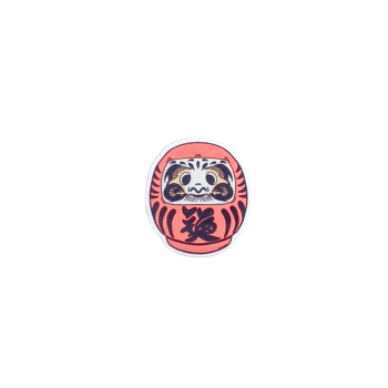 stickers daruma rouge